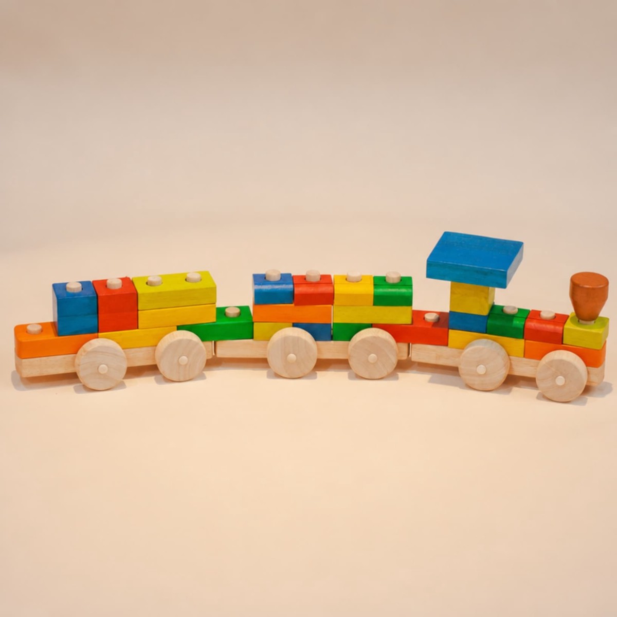 Qtoys Stack & Pull Train