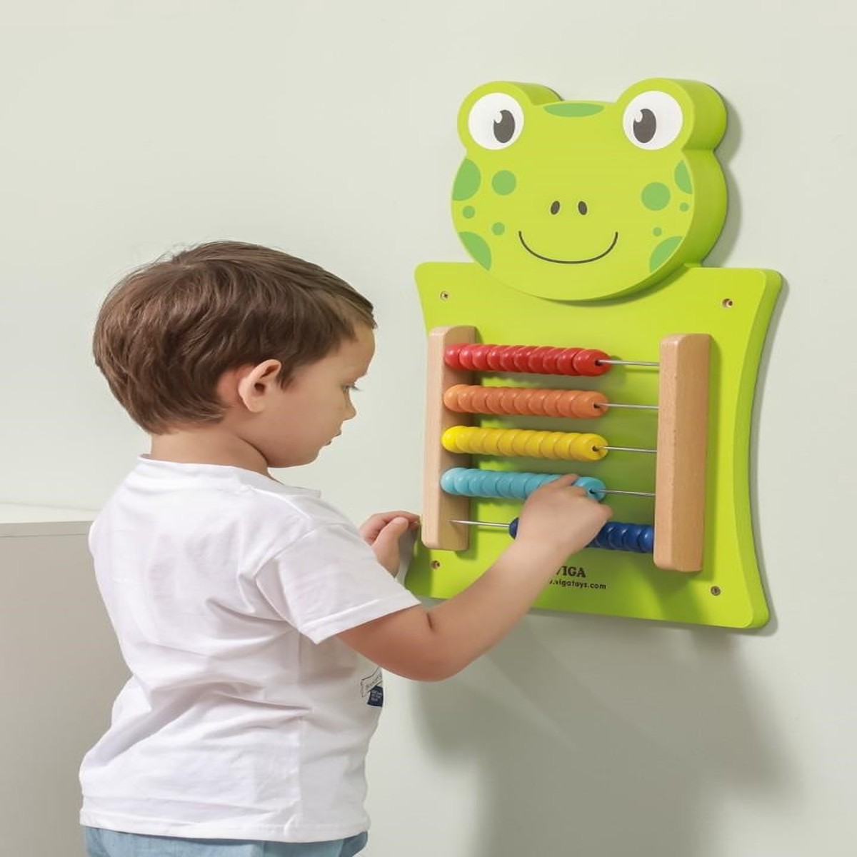 Viga Wall Game Frog Abacus