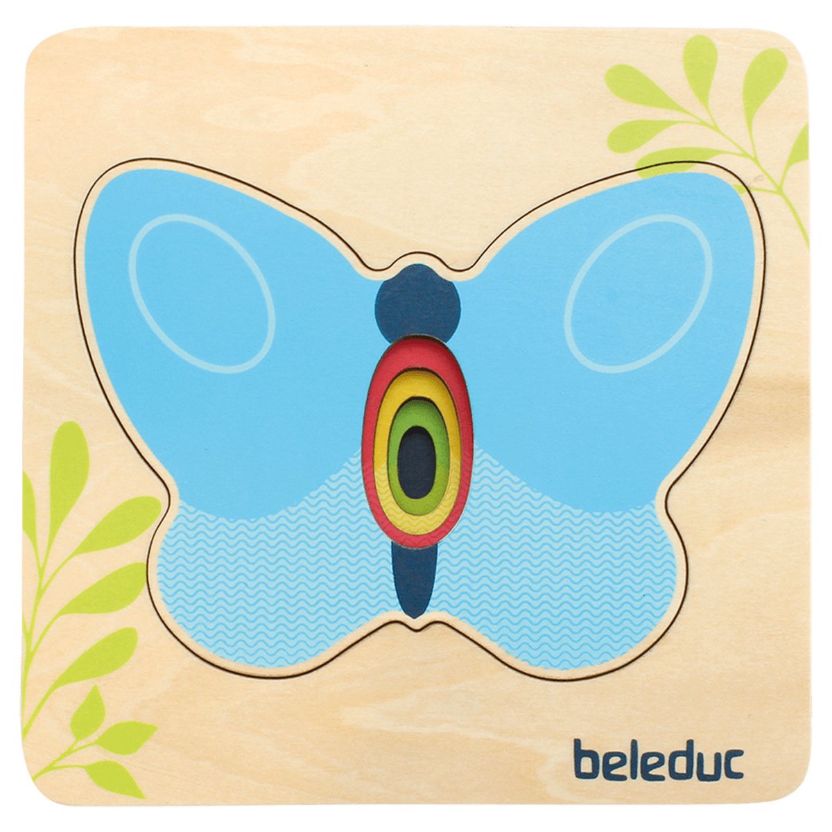 Beleduc Layer Puzzle - Butterfly