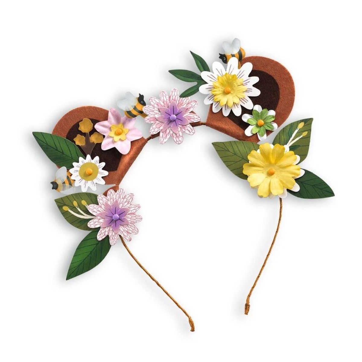 Djeco Do It Yourself Boho Woodland Headpiece Flower Friends