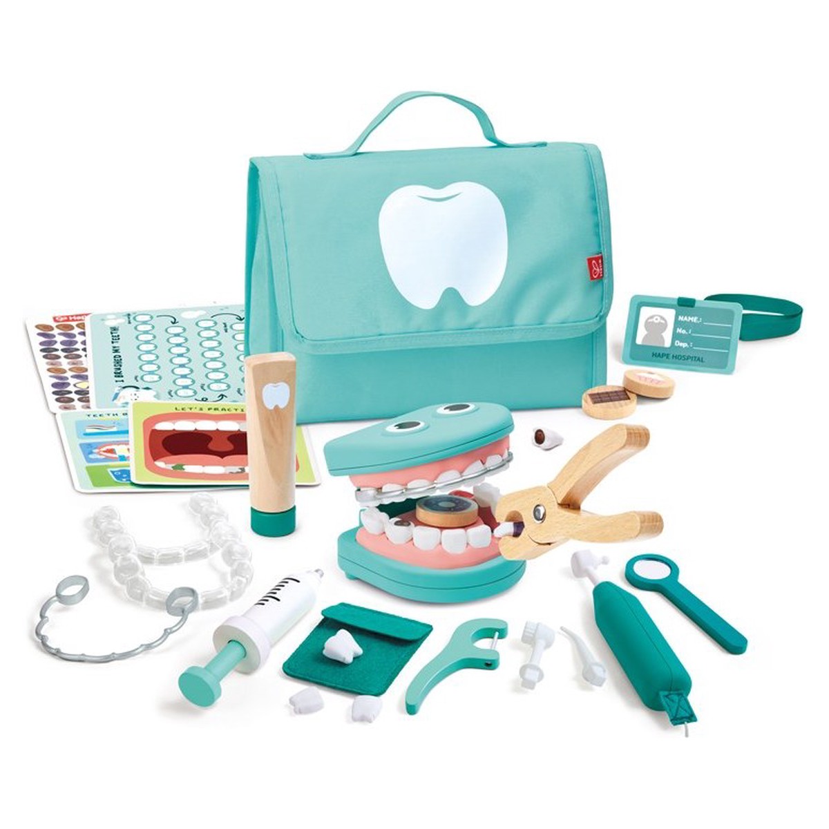 Hape Super Smile Pretend Play Dental Clinic Set