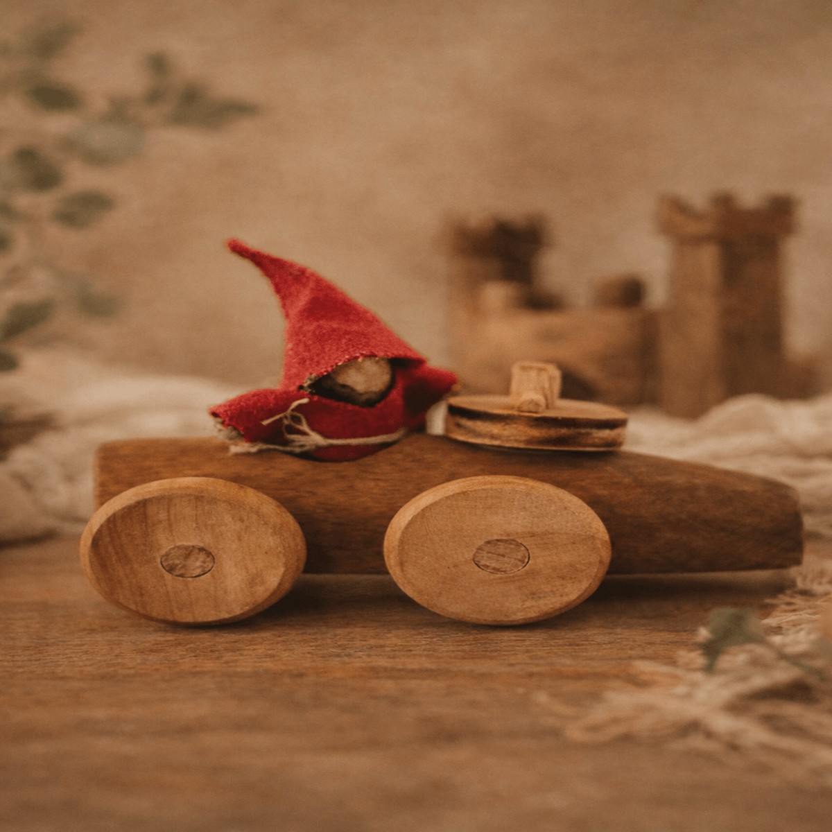 Qtoys Tree Timber F1 Racing Car