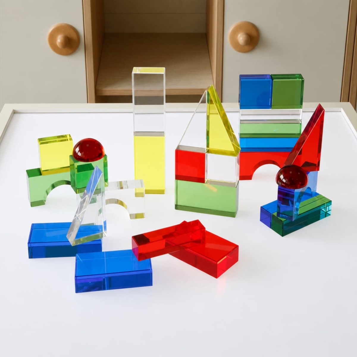 Acrylic Blocks Set of 28