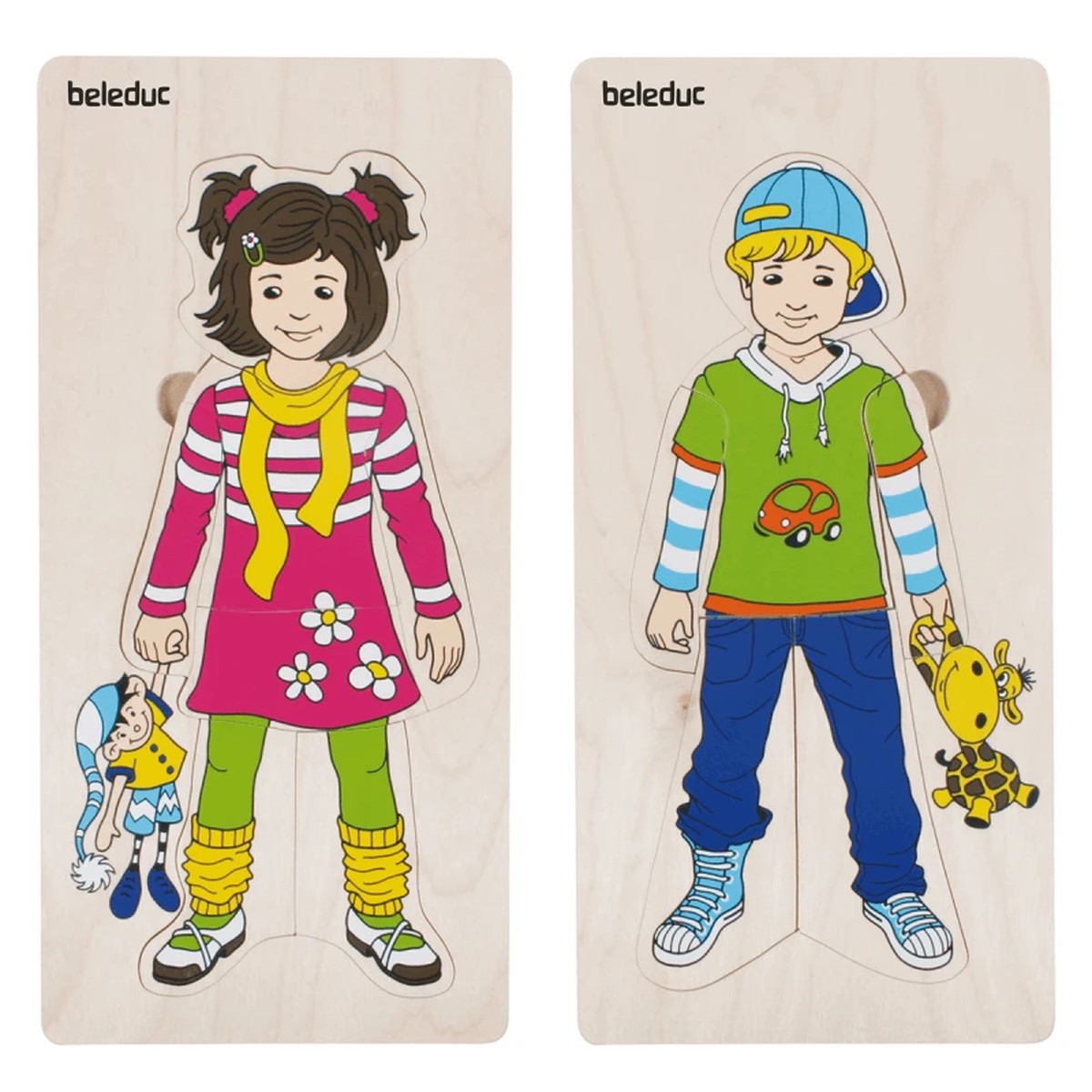 Beleduc Layer Puzzle - Anika & Denis