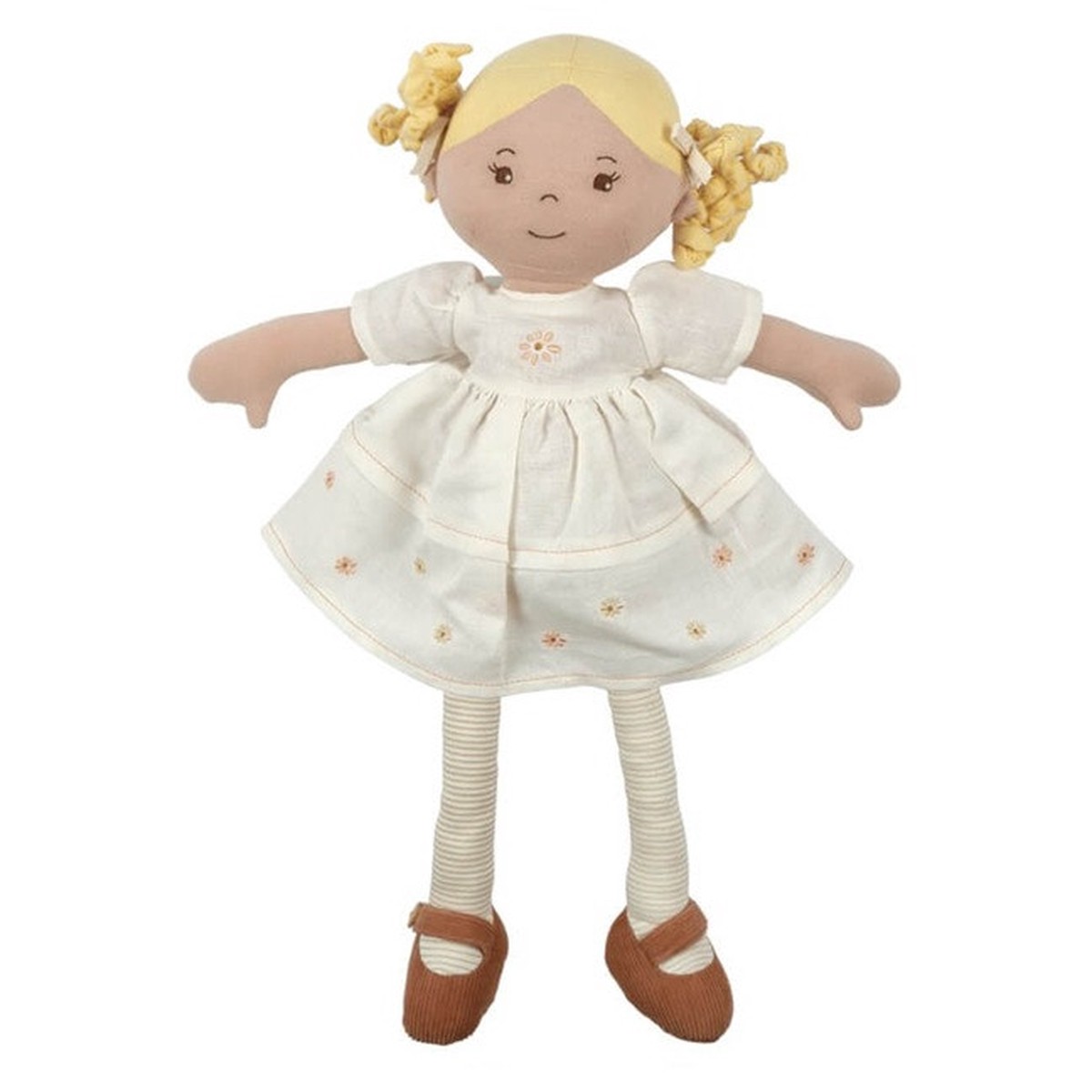 Bonikka Priscy Linen Doll with Blonde Hair