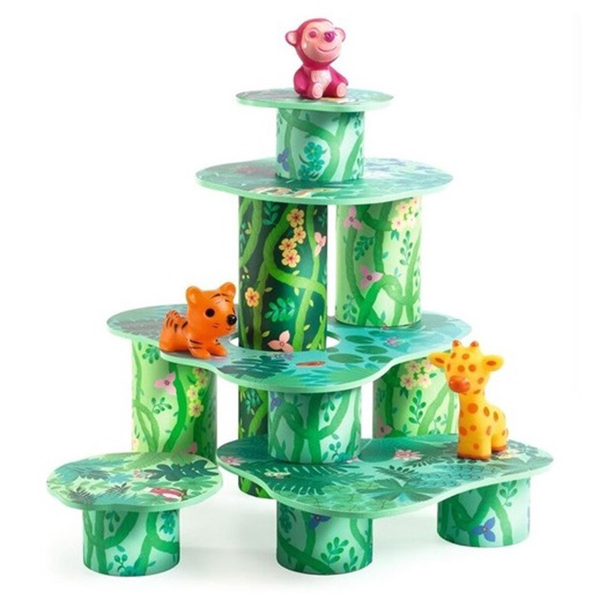 Djeco TopaniTube Illustrated Construction Set