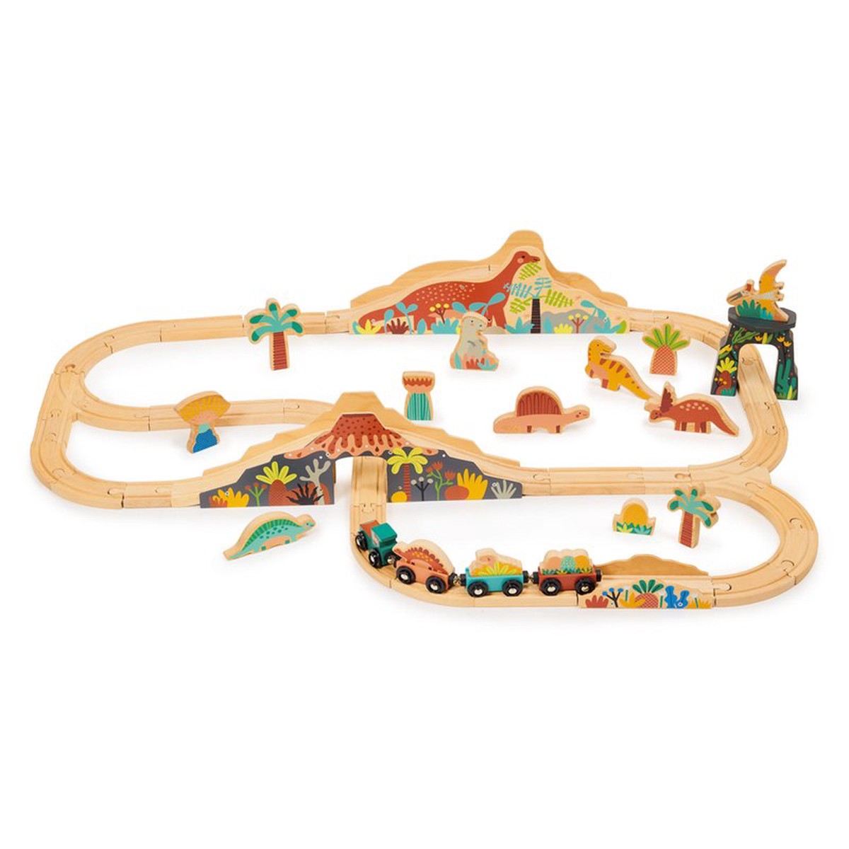 Mentari Dinosaur Train Set