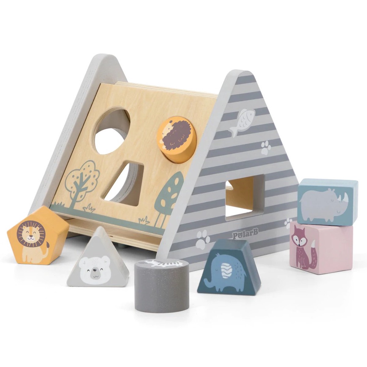 PolarB Shape Sorter & Gear Play