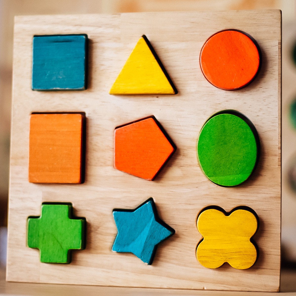 Qtoys Basic Shape Puzzle