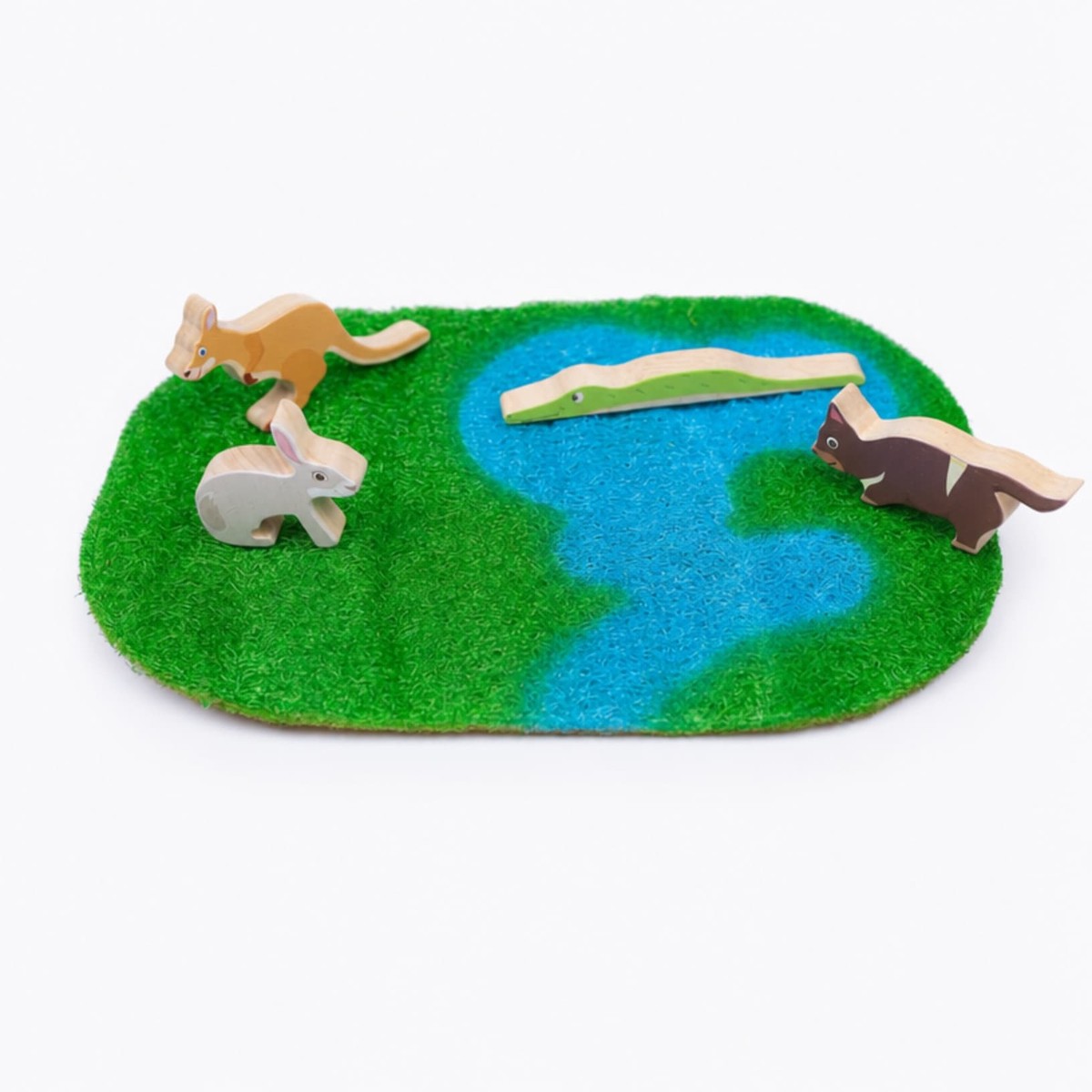 Qtoys The Elements Layers Loofah Playmats – Set of 3