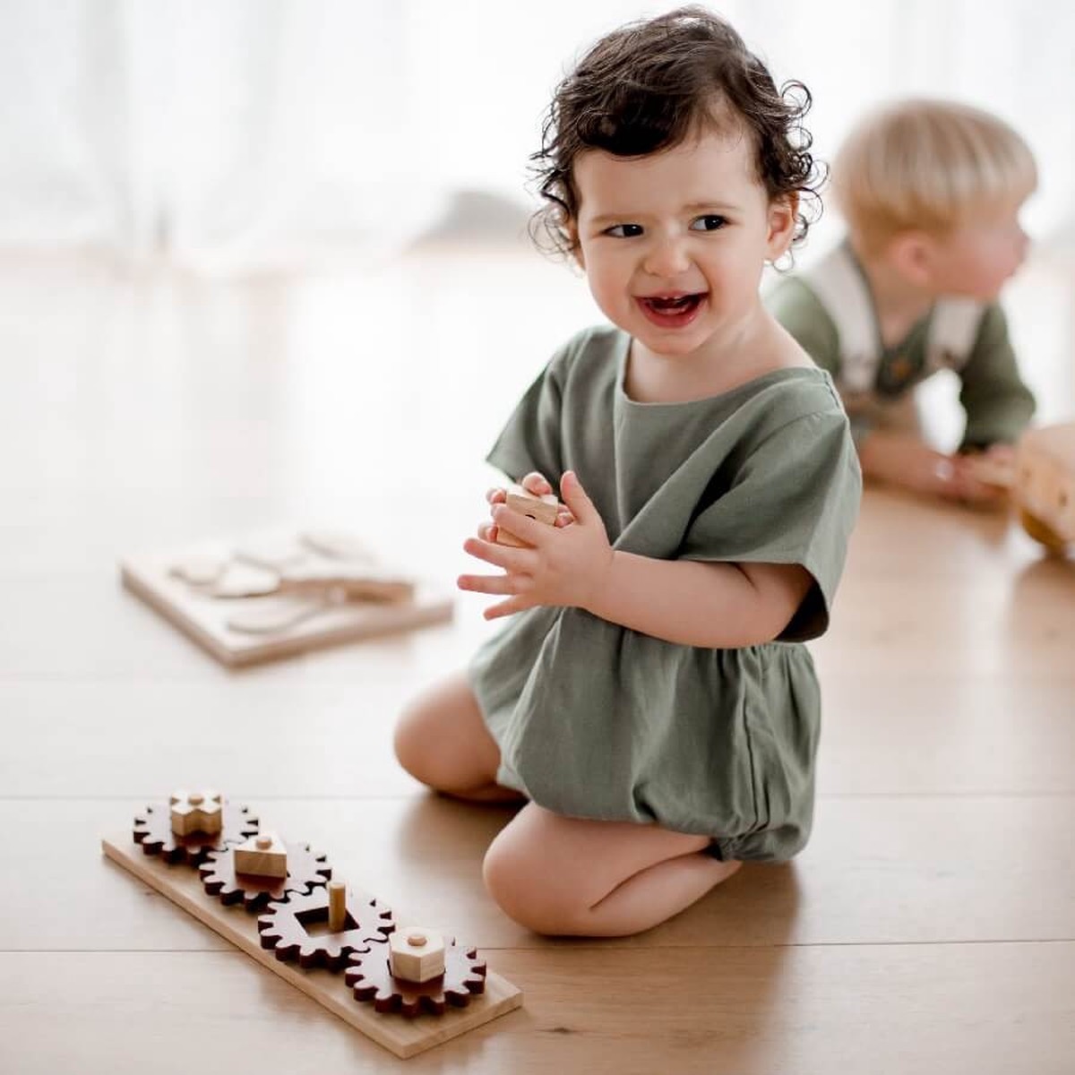 Qtoys Toddler Gear Puzzle