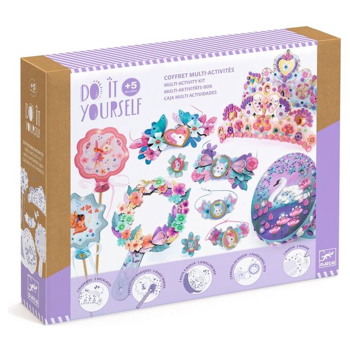 Djeco Do It Yourself Nymphea Multi-Craft Set