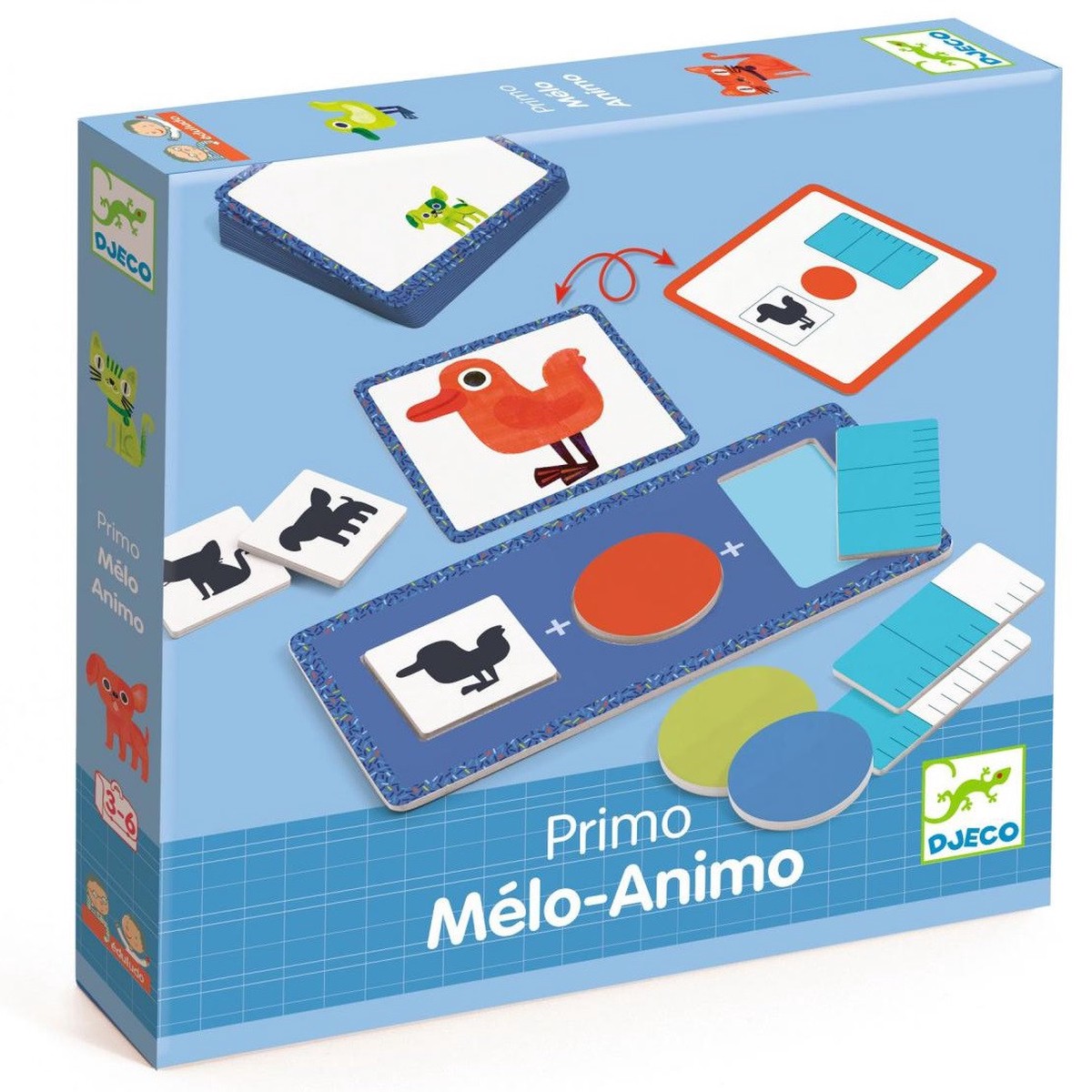 Djeco Eduludo Primo Melo-Animo Game