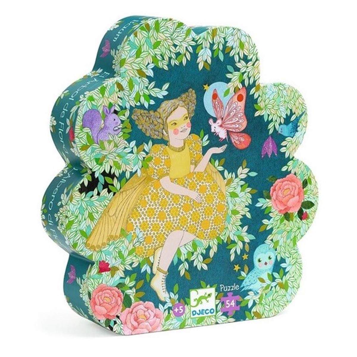 Djeco Flora’s Tree 54pc Silhouette Puzzle