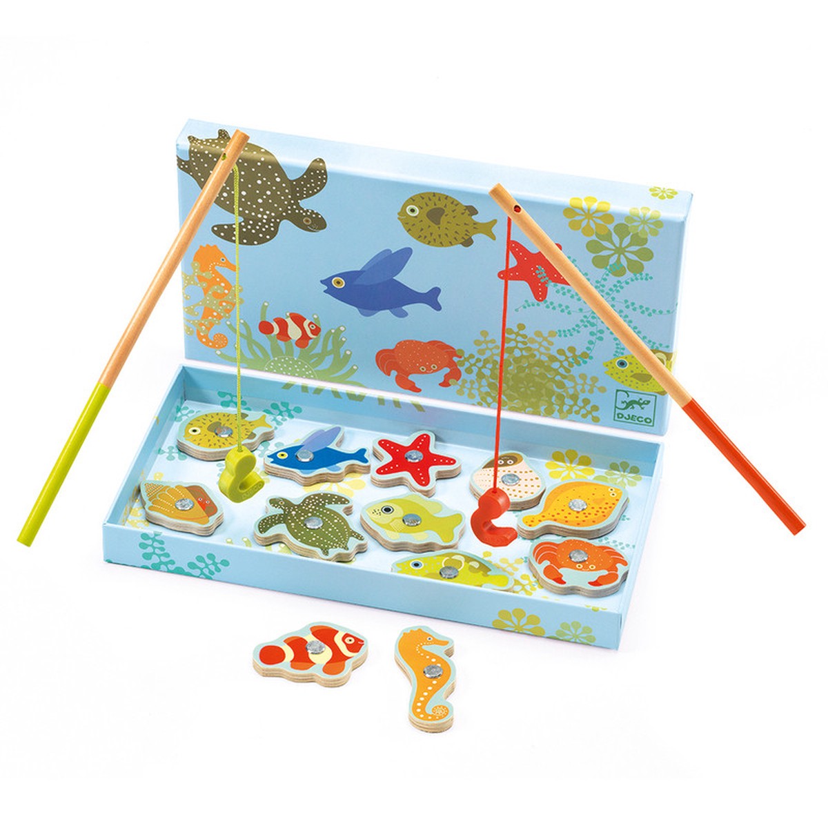 Djeco Magnetic Tropical Fishing