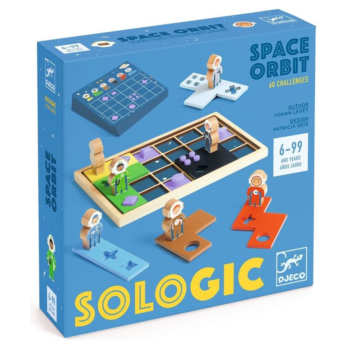 Djeco Space Orbit Sologic Game