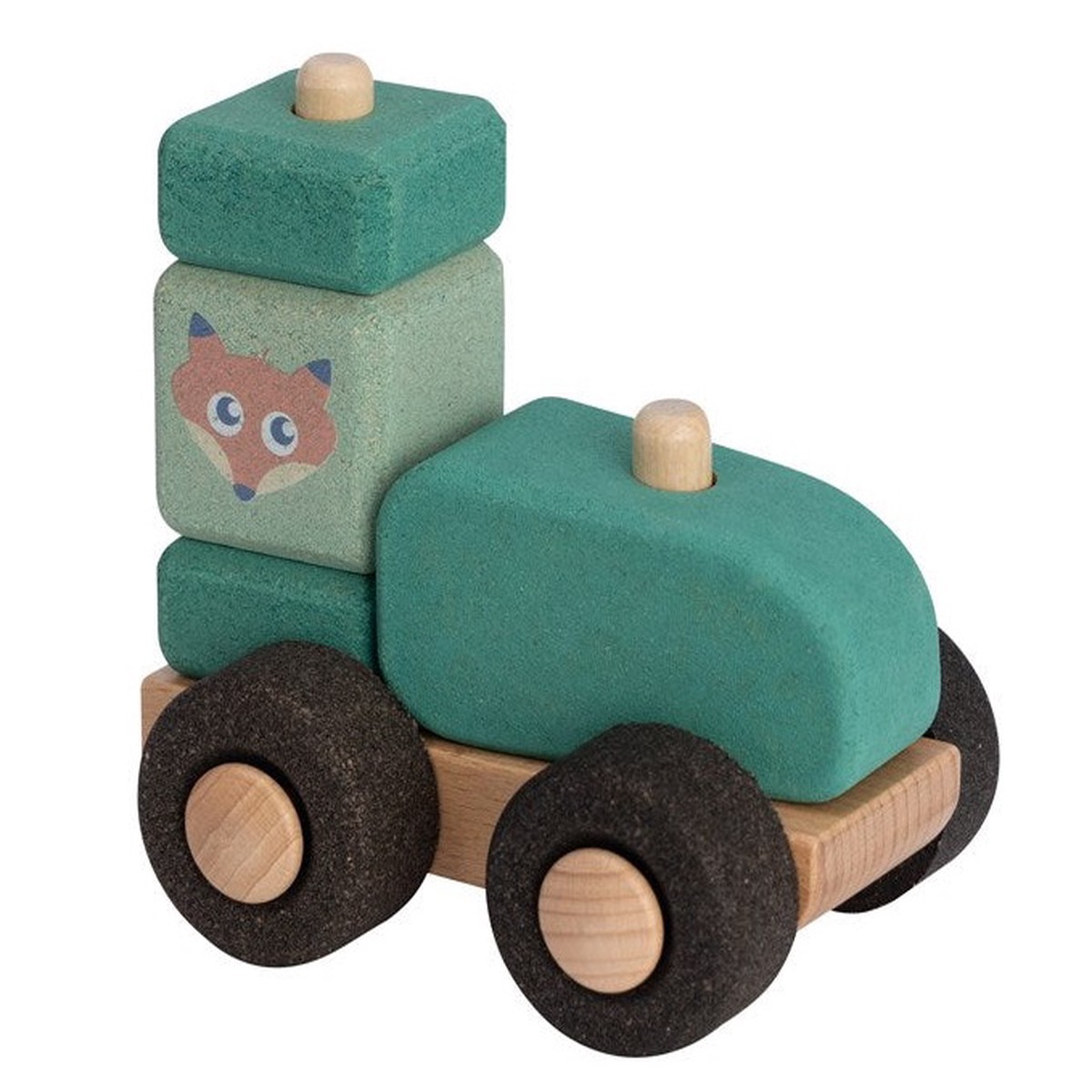 Korko Frieda’s Stacking Cork Toy Tractor
