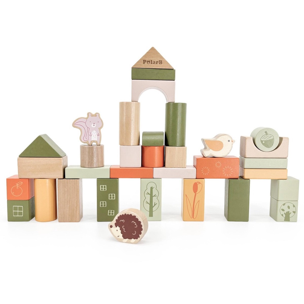 PolarB Wooden Forest Blocks