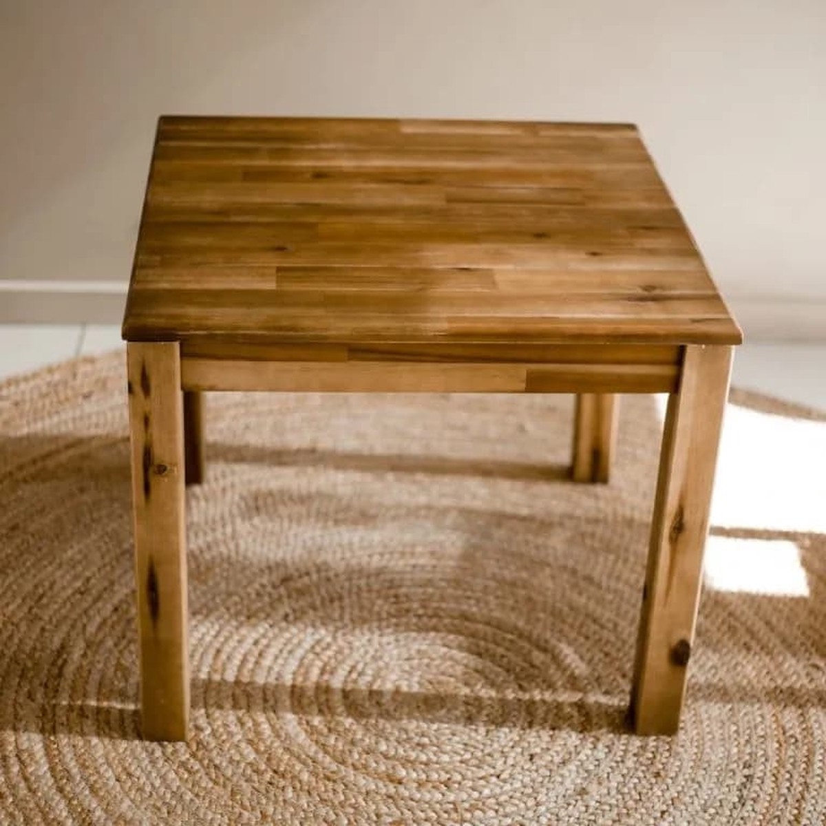 Qtoys Acacia Wooden Square Kids Table