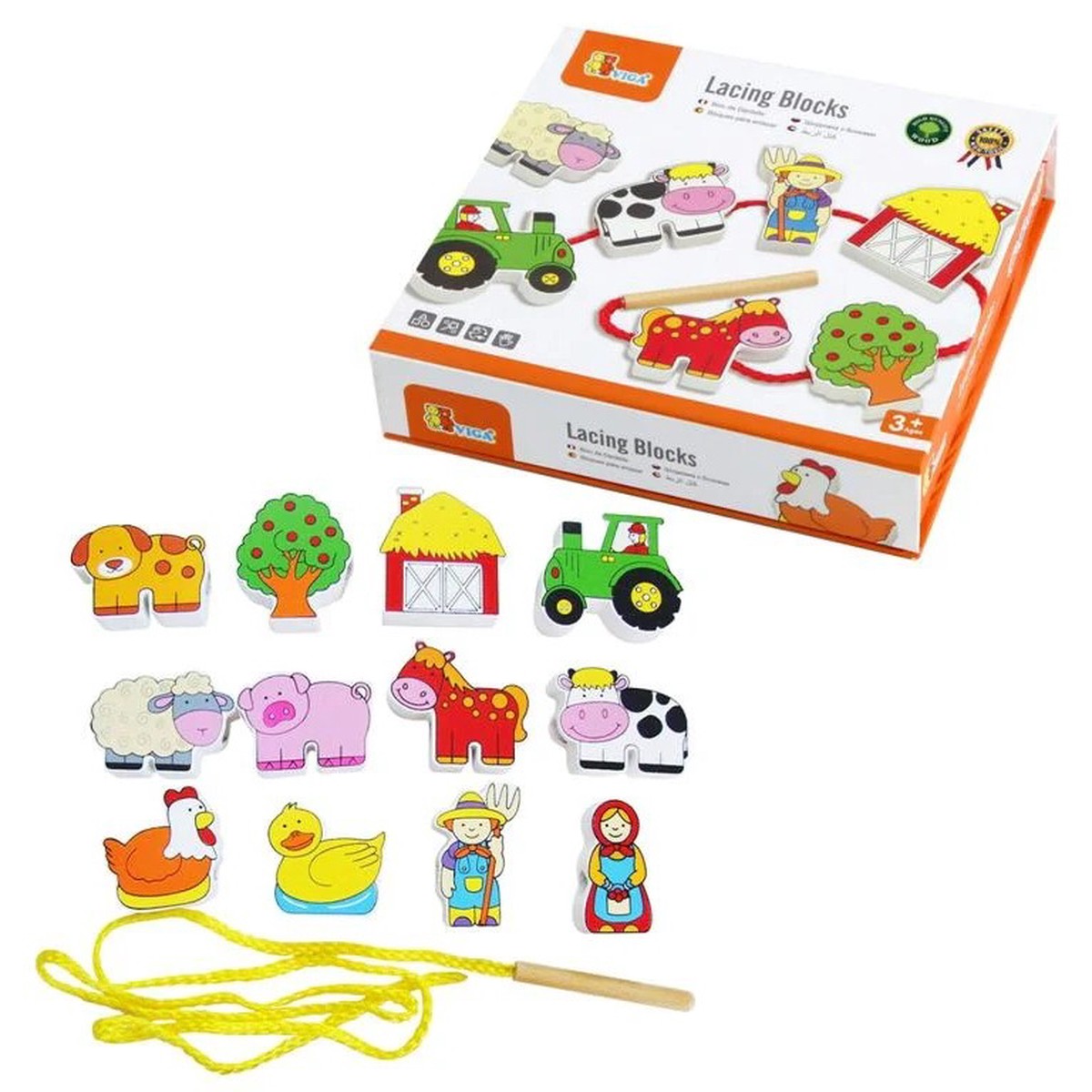 Viga Lacing Blocks – Farm