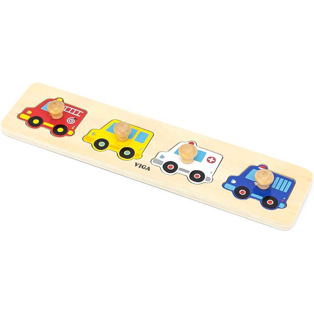 Viga Vehicles Peg Puzzle