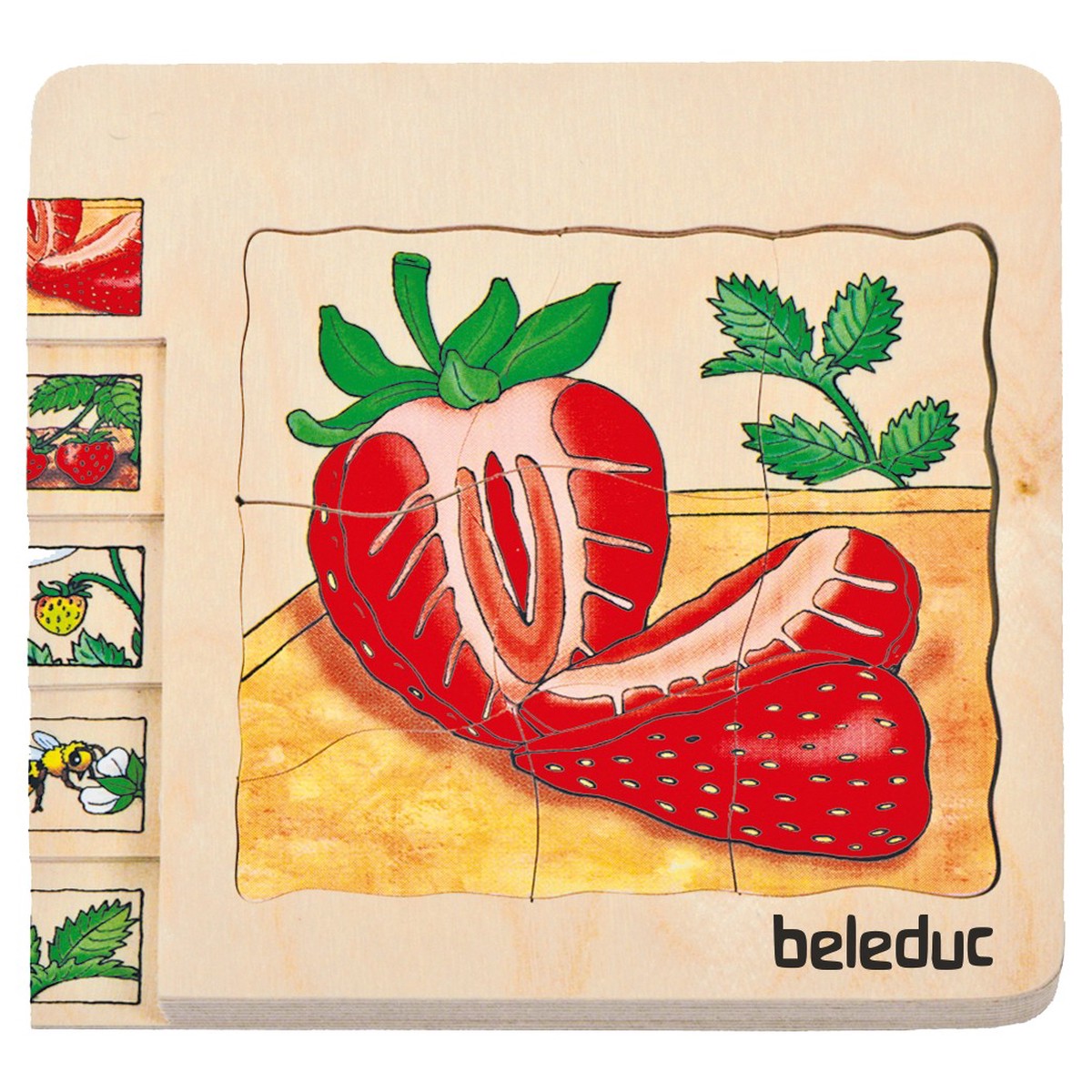 Beleduc Multilayer Puzzles - Strawberry