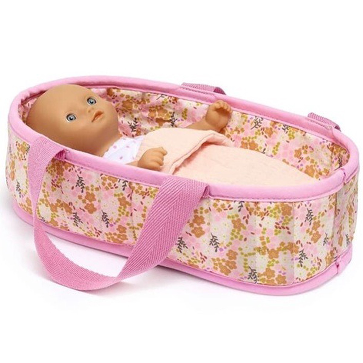 Djeco Machine Washable Barbara Mini Doll & Moses Basket
