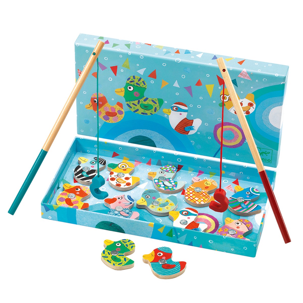 Djeco Magnetic Go Duck Fishing Game