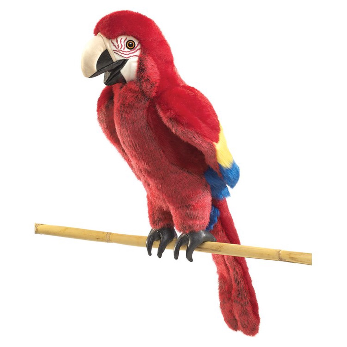 Folkmanis Scarlet Macaw Puppet