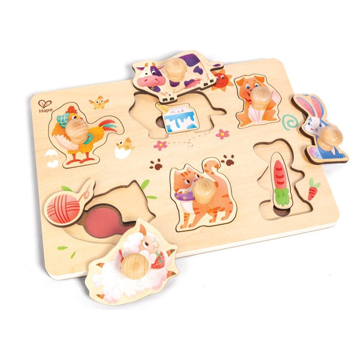 Hape Farmyard Layer Puzzle