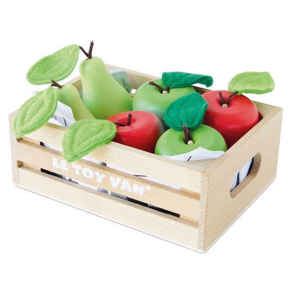 Le Toy Van Honeybake Apple and Pears in Crate