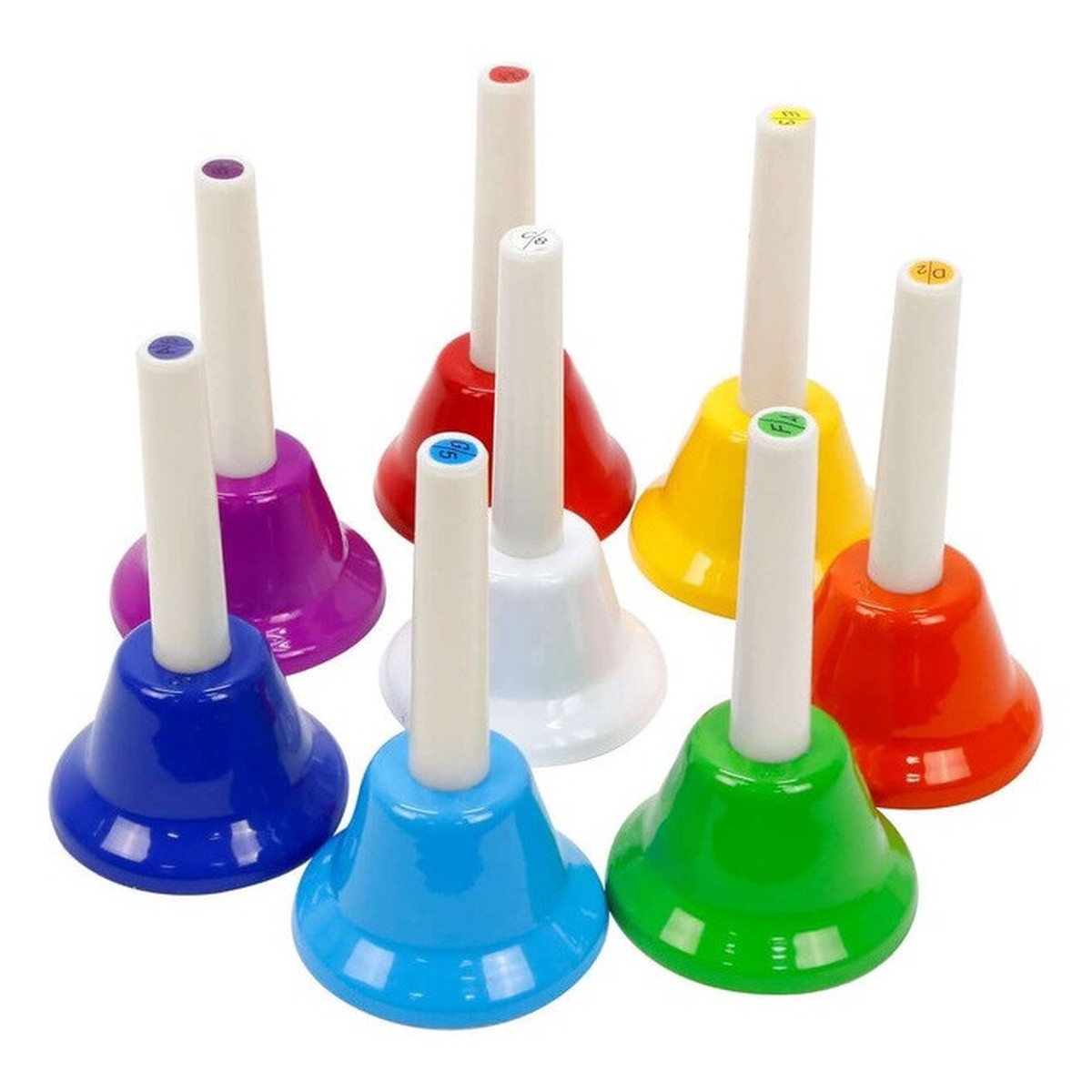 Music & Movement Rainbow Bells – Set of 8