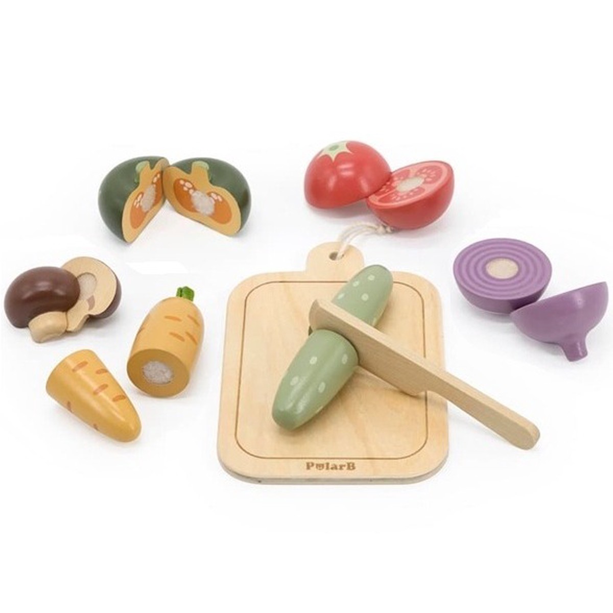 PolarB Cutting Velcro Vegetables