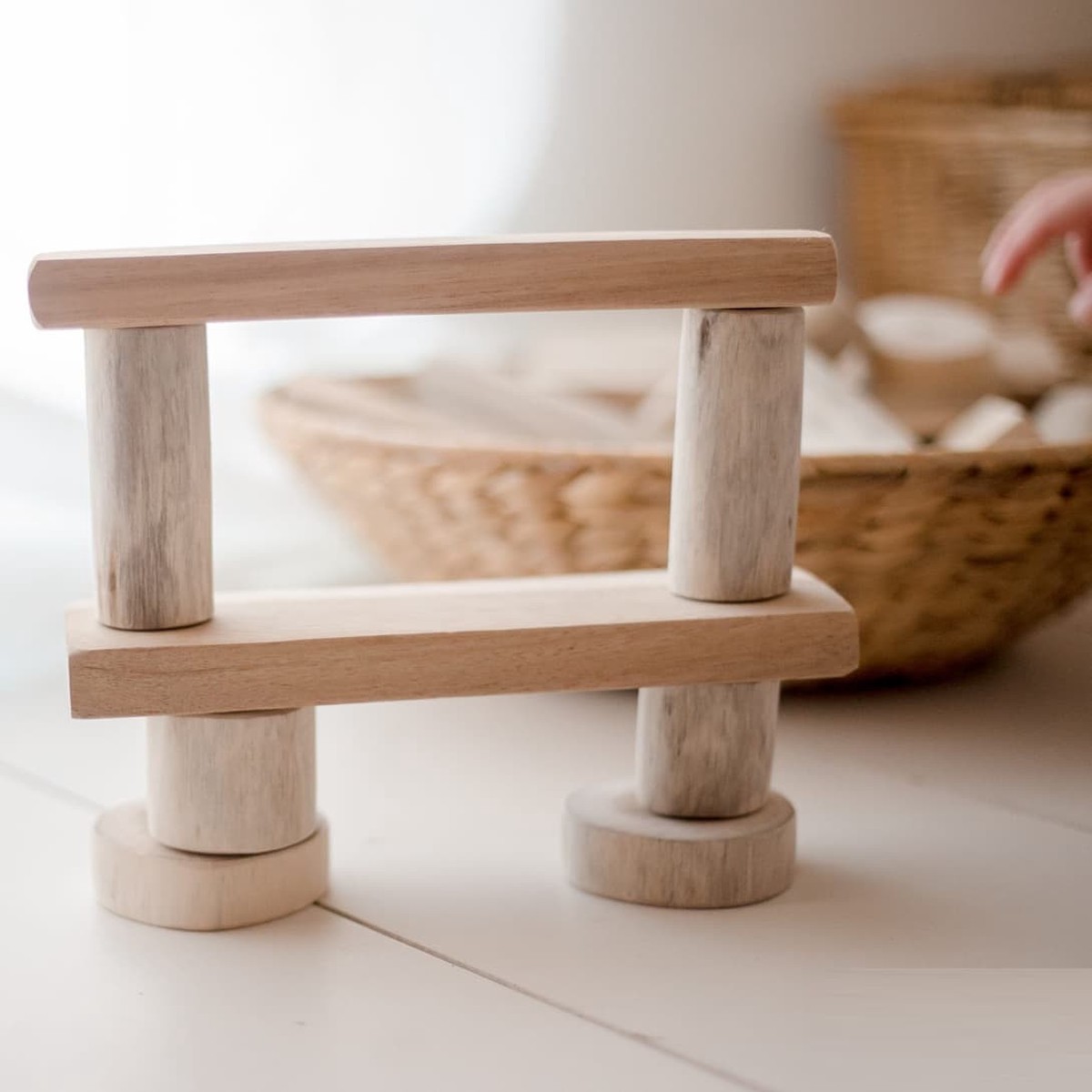 Qtoys Natural Tree Blocks