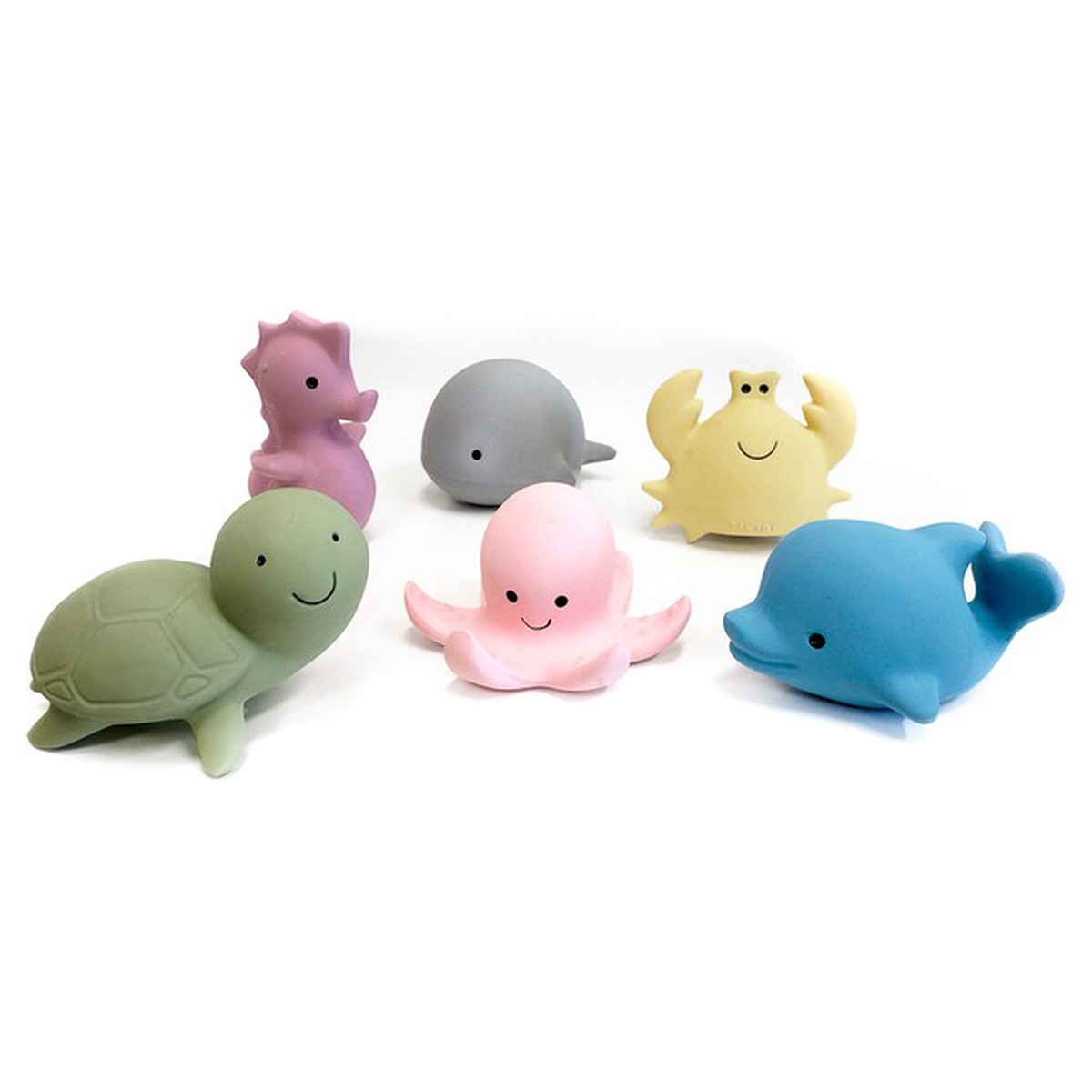 Tikiri Teething Toys – Ocean Buddies Set of 6