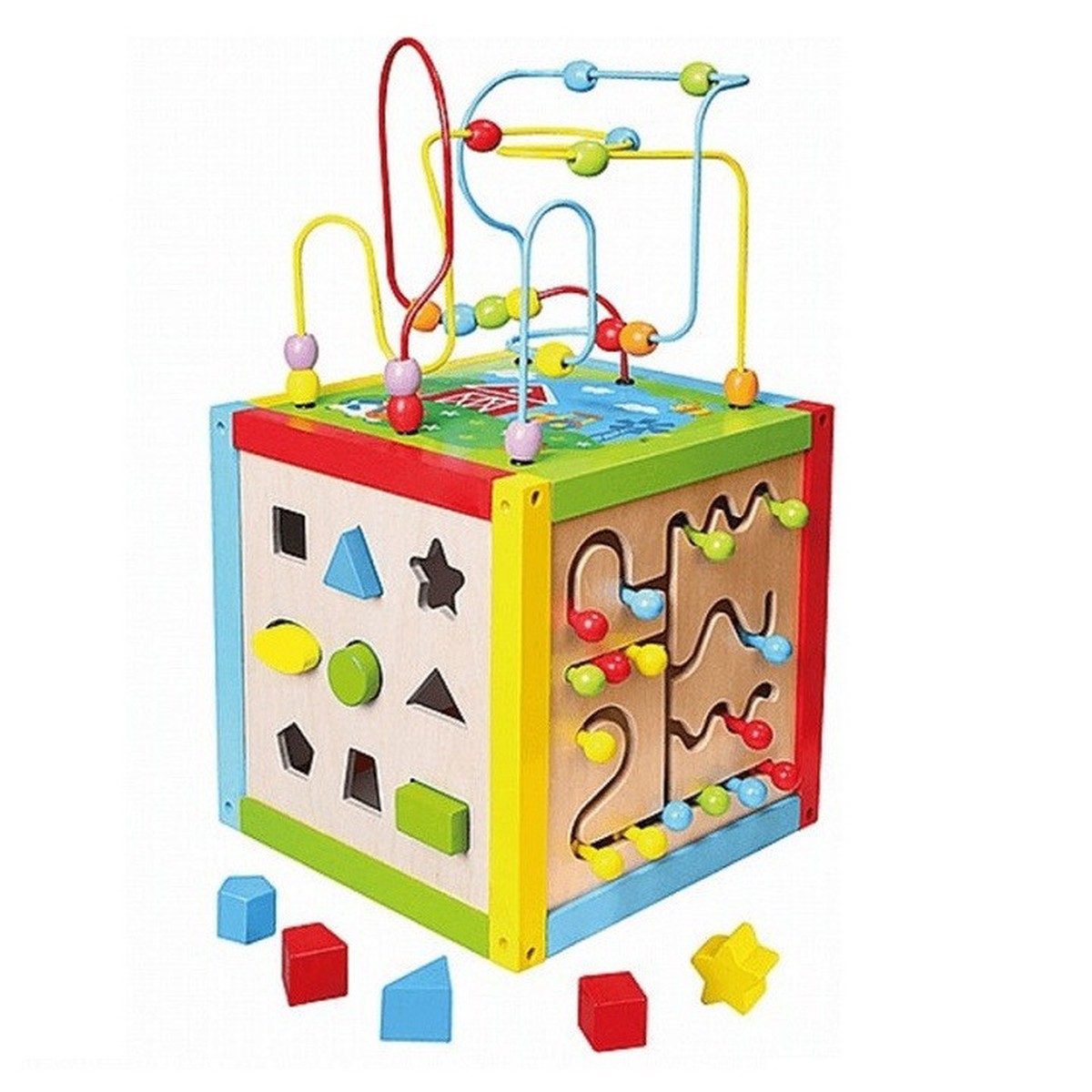 Viga Bead Maze and Activity Cube