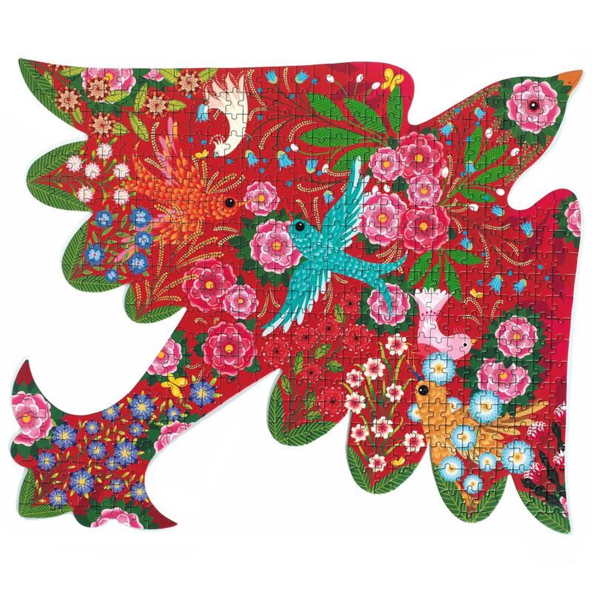 Djeco Bird 500pc Art Puzzle