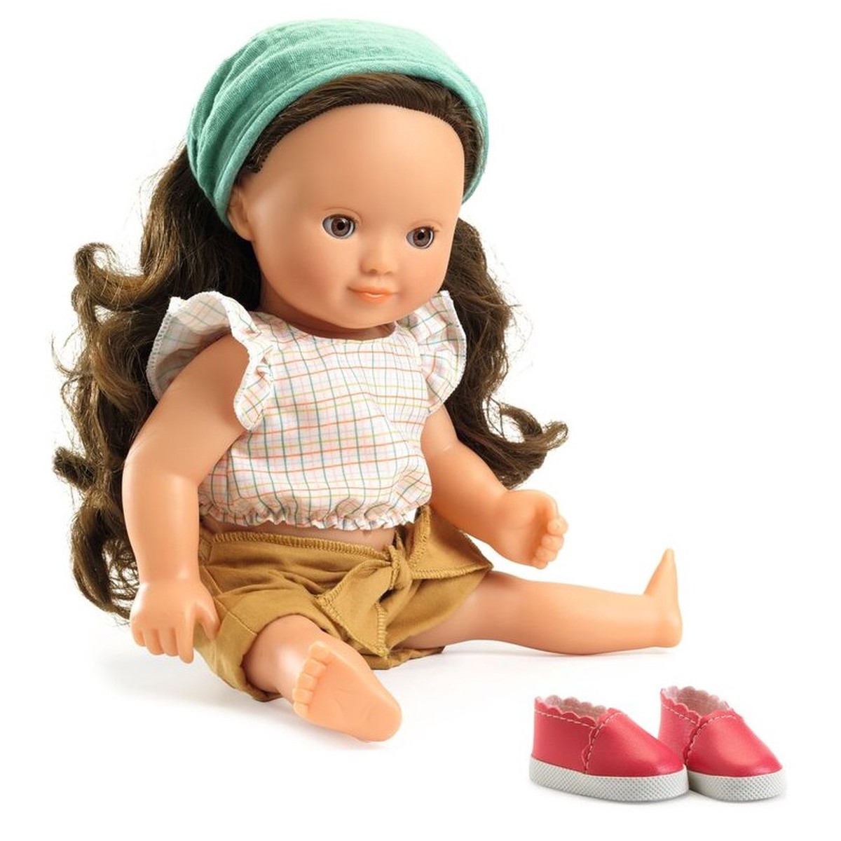 Djeco Lovely Josephine Brunette Hair Doll