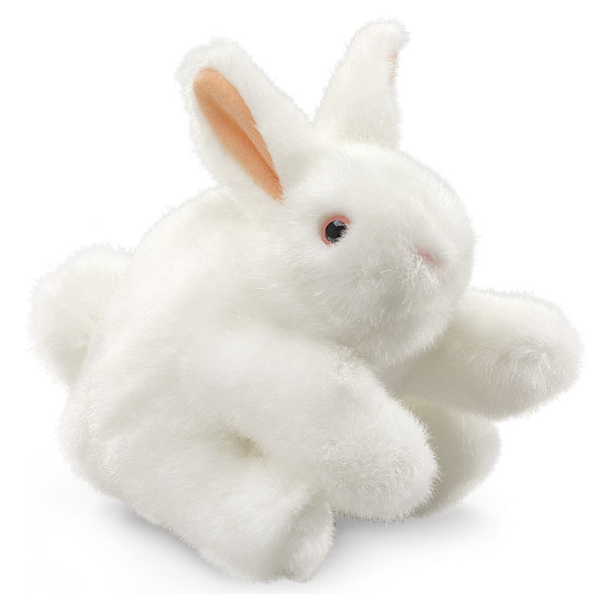 Folkmanis White Bunny Rabbit Puppet
