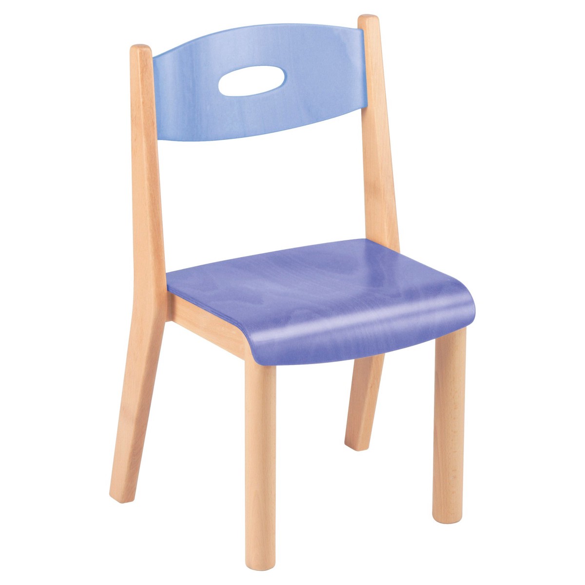 GAM Montessori Stackable Chair Blue