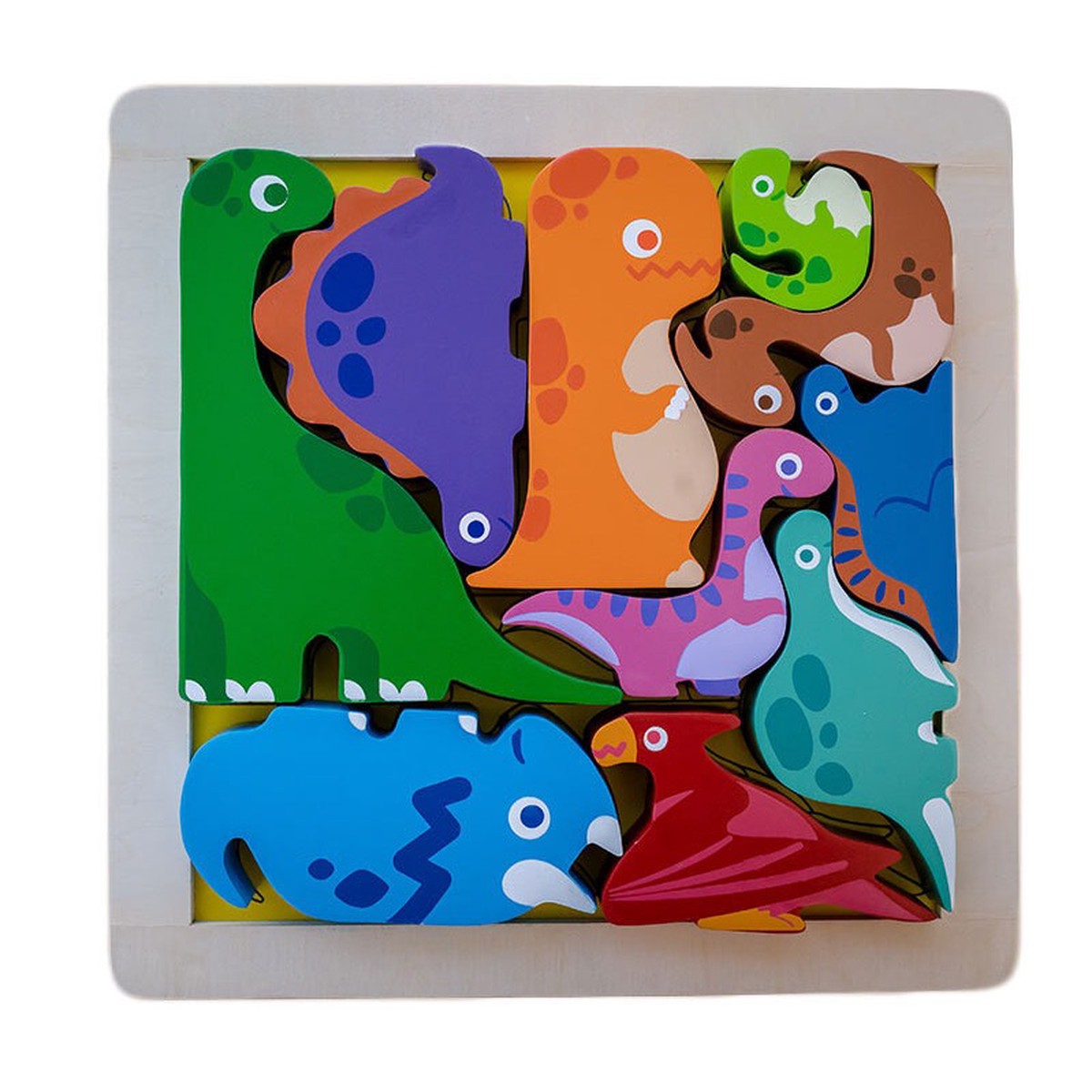 Kiddie Connect Dinosaur Chunky Puzzle