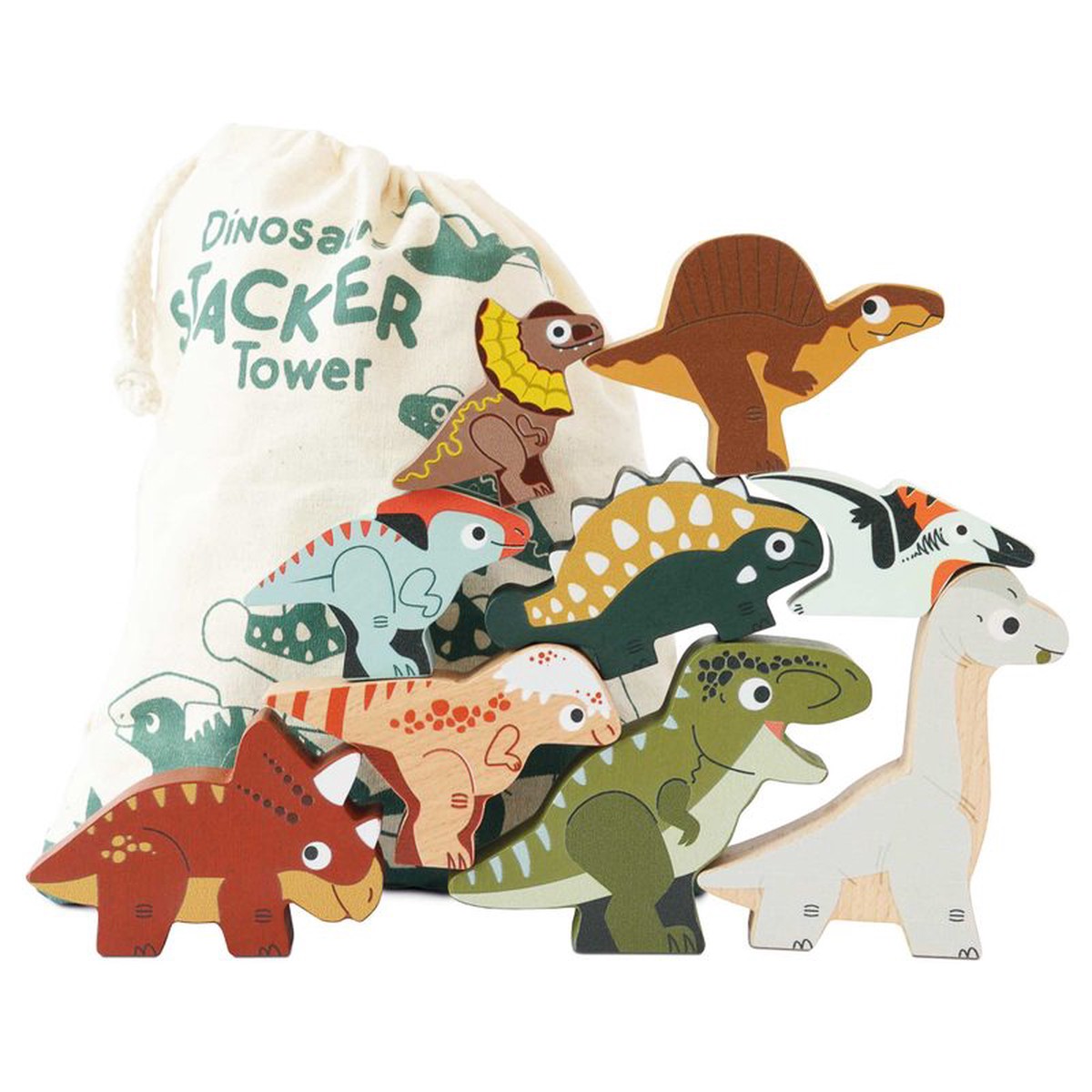 Le Toy Van Jurassic Stacking Dinosaurs