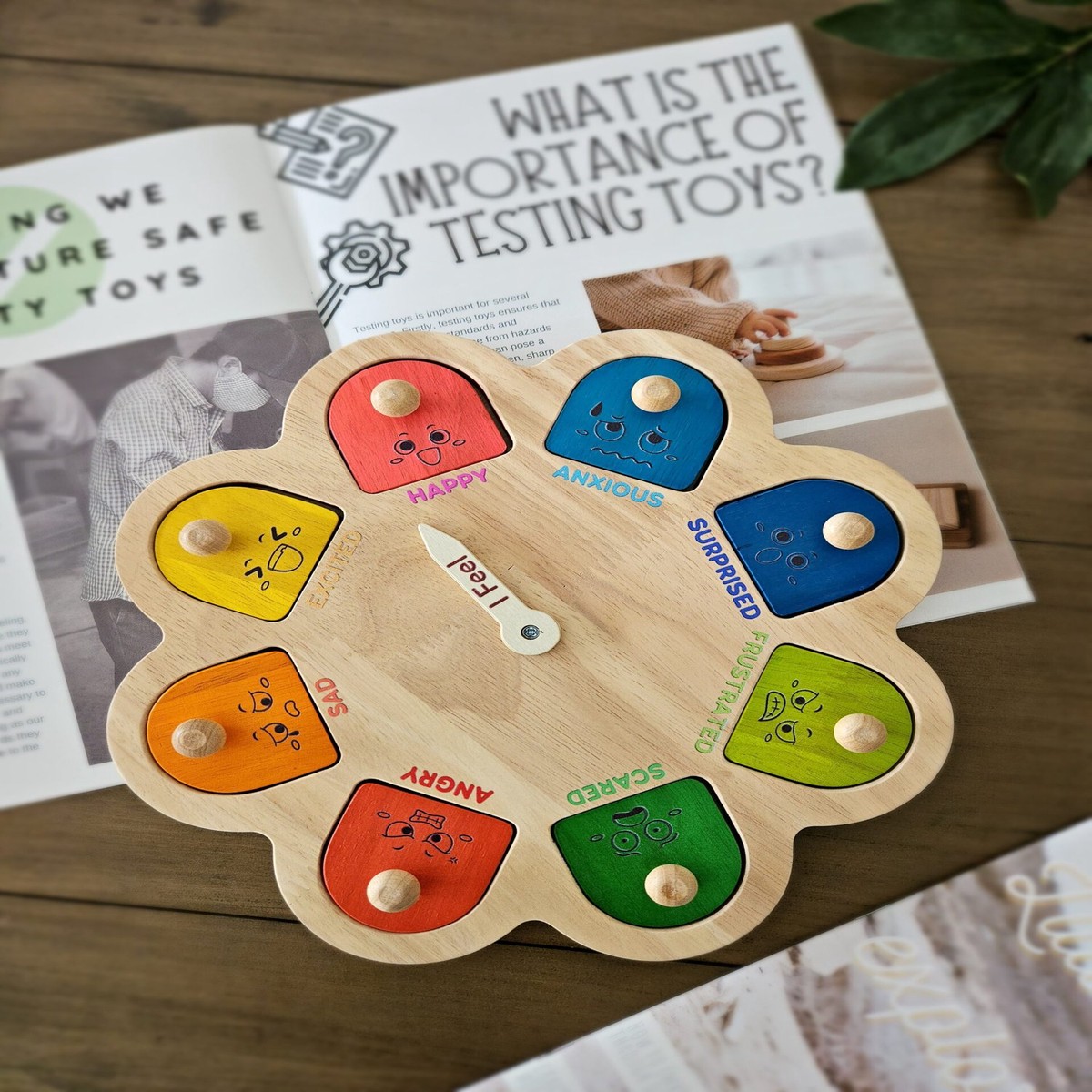 Qtoys Emotions Puzzle with Coping Strategies