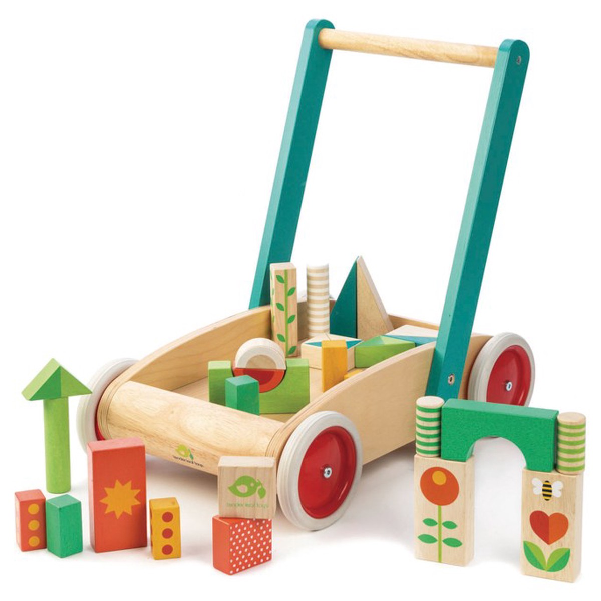 Tenderleaf Wooden Block Wagon