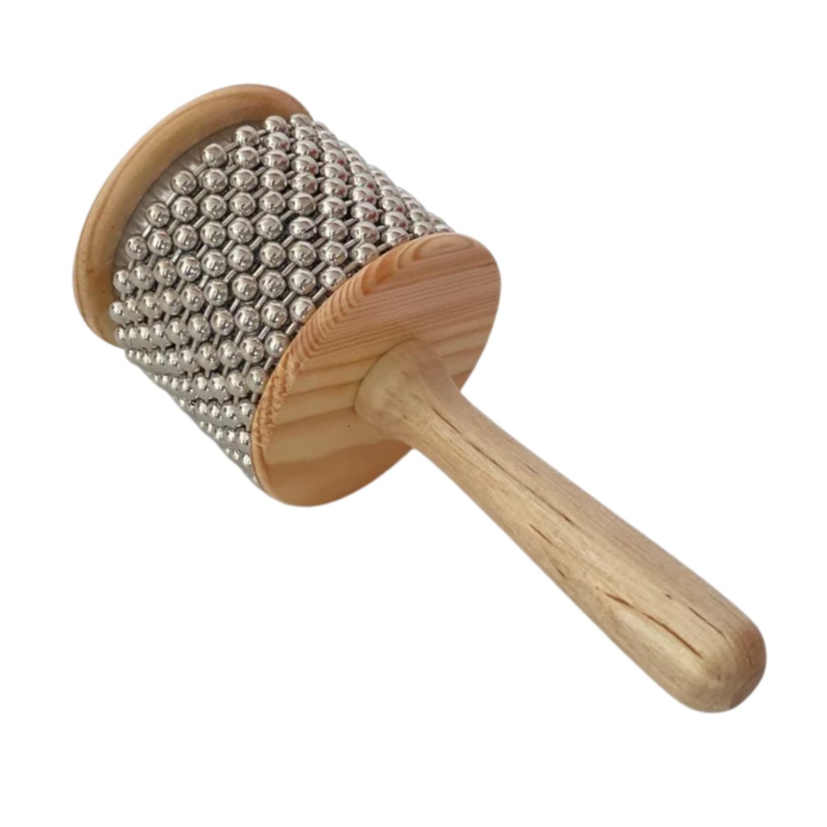 Wooden Cabasa Musical Instrument