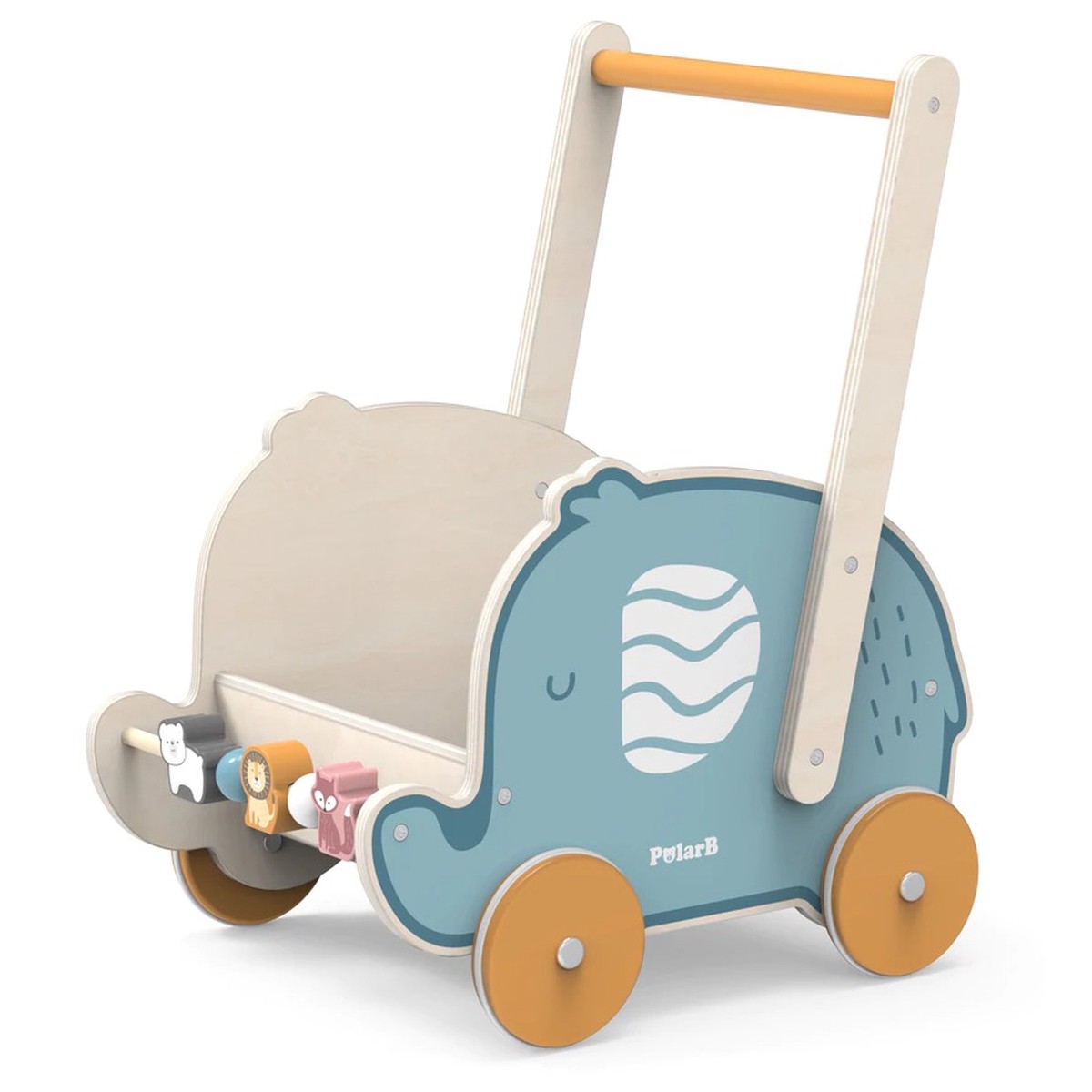 Wooden Elephant Walker / Pram
