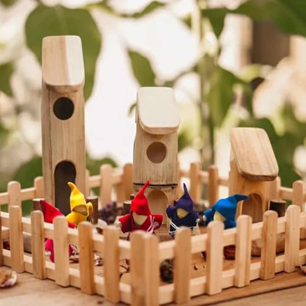 Bamboo Fairy House Play Set