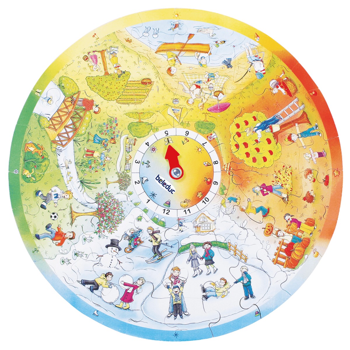 Beleduc Large Four Seasons Puzzle
