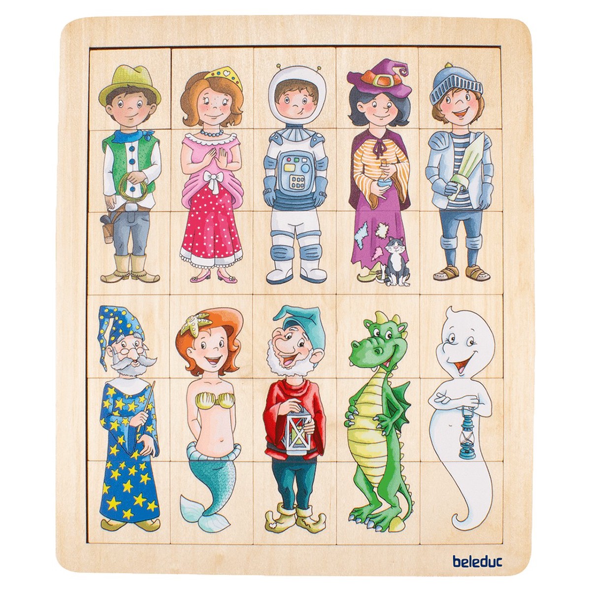 Beleduc Match & Mix Fantasy Puzzle Game