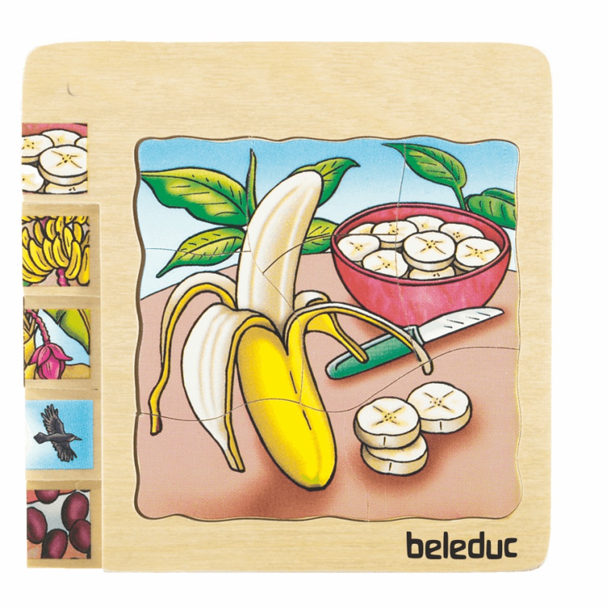 Beleduc Multilayer Puzzle - Banana
